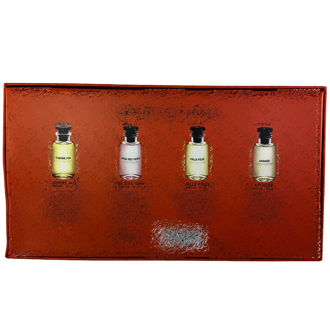 LV CONTR3 MOI - ROSE DES VENTS - MILL3 FEUX - APOGEE - GIFT SET - 30ML x 4