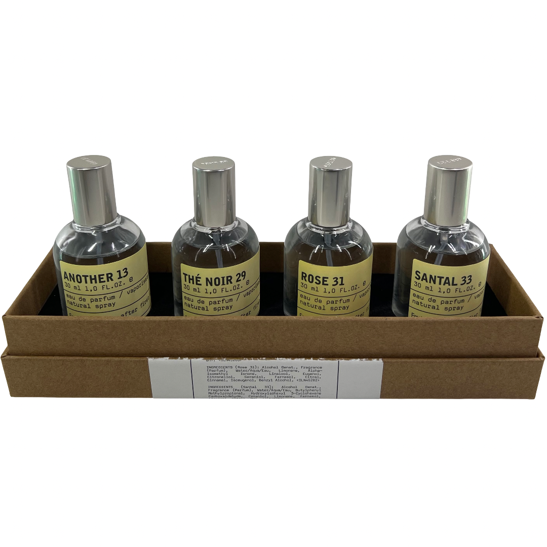L3 LABO DISCOVERY SET - ANOTHER 13 - SANTAL 33 - ROSE 31 - NOIR 29 - GIFT SET - 30ML x 4