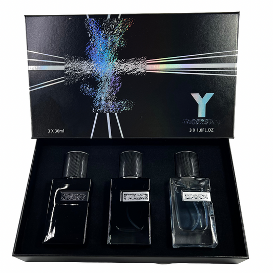 YSL EAU D3 TOILETTE - DE PARFUM - LE PARFUM GIFT SET - 30ML x 3