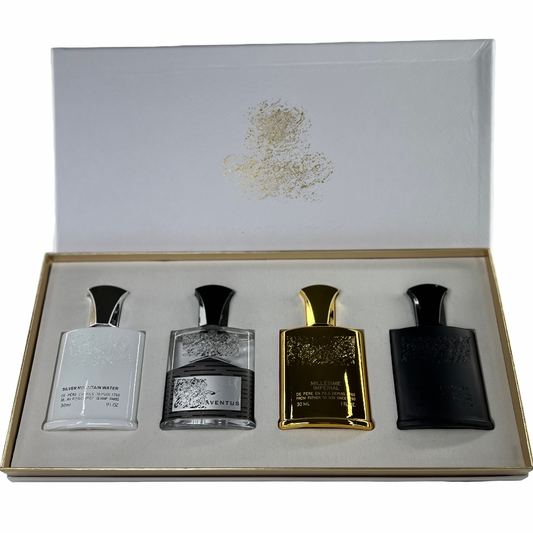 CR33D AV3NTUS - SILVER MNT WATER - MILLESIME IMPERIAL - GRN IRISH TW33D - 30ML x 4