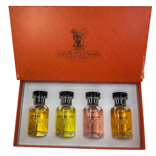 LV CONTR3 MOI - ROSE DES VENTS - MILL3 FEUX - APOGEE - GIFT SET - 30ML x 4